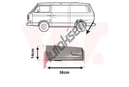 VAN WEZEL Bon stna VAW 5870133, 5870133