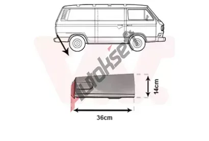 VAN WEZEL Bon stna VAW 5870134, 5870134