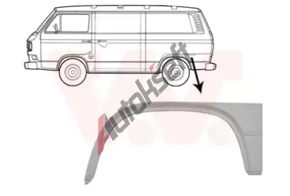 VAN WEZEL Bon stna VAW 5870145, 5870145
