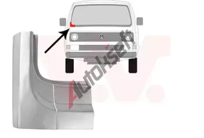 VAN WEZEL Opravářská deska VAW 5870152, 5870152 VAN WEZEL Opravářská deska VAW 5870152, 5870152