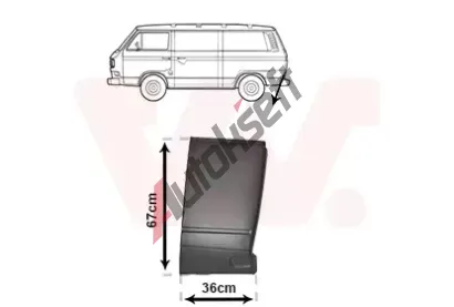 VAN WEZEL Bon stna VAW 5871133, 5871133
