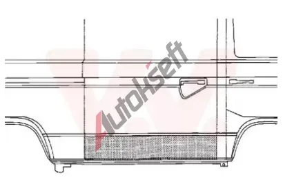 VAN WEZEL Dvee - karosrie VAW 5874174, 5874174