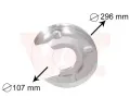 Ochrann plech proti neistotm brzdovho kotoue VAN WEZEL ‐ VAW 5874373