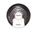 VAN WEZEL Ochrann plech proti neistotm brzdovho kotoue ‐ VAW 5874374