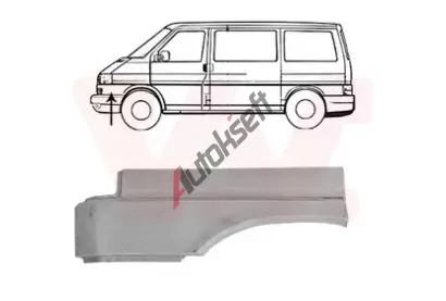VAN WEZEL Blatník VAW 5875155, 5875155 VAN WEZEL Blatník VAW 5875155, 5875155