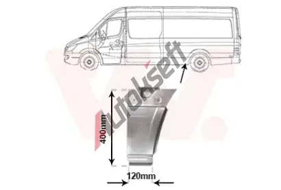 VAN WEZEL Bon stna VAW 5876141, 5876141