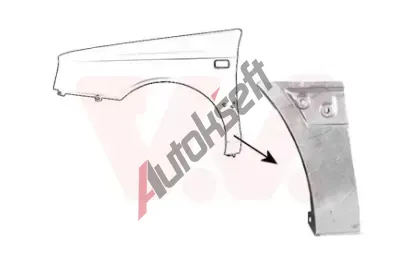 VAN WEZEL Blatník VAW 5883155, 5883155 VAN WEZEL Blatník VAW 5883155, 5883155