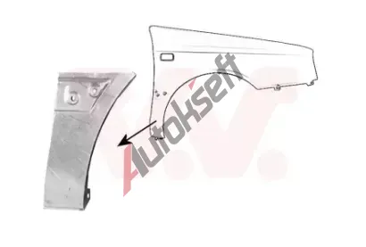 VAN WEZEL Blatník VAW 5883156, 5883156 VAN WEZEL Blatník VAW 5883156, 5883156