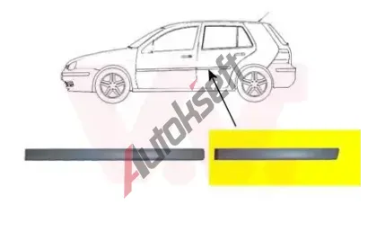 VAN WEZEL Ozdobn / ochrann lita dve VAW 5888405, 5888405