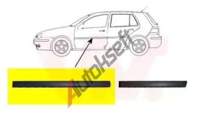 VAN WEZEL Ozdobn / ochrann lita dve VAW 5888423, 5888423