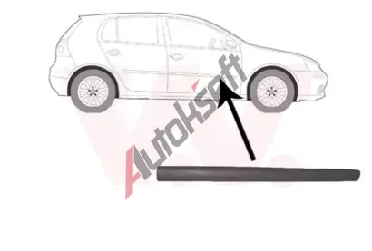 VAN WEZEL Ozdobn / ochrann lita dve VAW 5894404, 5894404