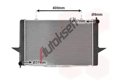 VAN WEZEL Chladi vody VAW 59002148, 59002148