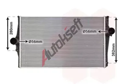 VAN WEZEL Chladi vzduchu intercooler VAW 59004151, 59004151