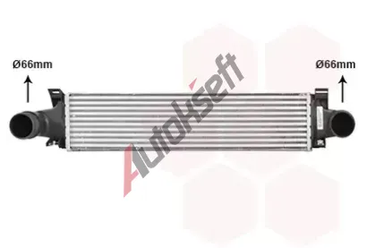 VAN WEZEL Chladi vzduchu intercooler VAW 59004296, 59004296