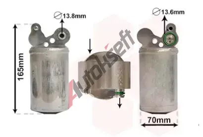 VAN WEZEL Vysoue klimatizace VAW 5900D185, 5900D185