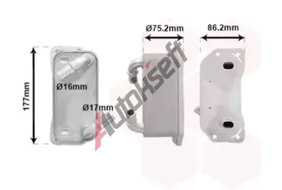 VAN WEZEL Chladi oleje VAW 59013704, 59013704
