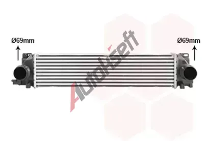 VAN WEZEL Chladi vzduchu intercooler VAW 59014700, 59014700
