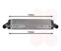 Chladi vzduchu intercooler VAN WEZEL ‐ VAW 59014704