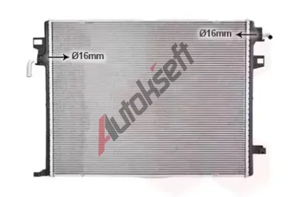 VAN WEZEL Chladič vzduchu intercooler VAW 59014708, 59014708 VAN WEZEL Chladič vzduchu intercooler VAW 59014708, 59014708