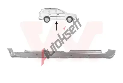 VAN WEZEL Nstupn panel VAW 5923104, 5923104