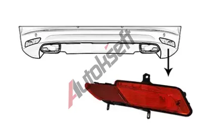 VAN WEZEL Mlhov zadn svtlo VAW 5925930, 5925930
