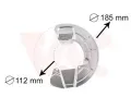 Ochrann plech proti neistotm brzdovho kotoue VAN WEZEL ‐ VAW 5930372