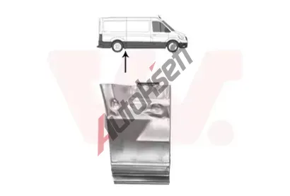 VAN WEZEL Boční stěna VAW 6425142, 6425142 VAN WEZEL Boční stěna VAW 6425142, 6425142