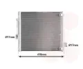 Kondenztor klimatizace VAN WEZEL ‐ VAW 69015702
