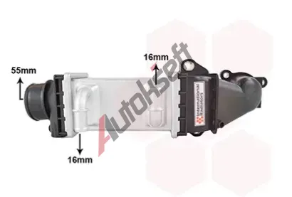 VAN WEZEL Chladi� vzduchu intercooler VAW 76014700, 76014700