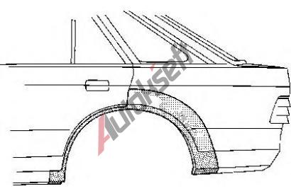 VAN WEZEL Bon stna VAW 7610148, 7610148