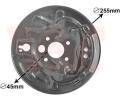 Kryc plech brzdovho bubnu VAN WEZEL ‐ VAW 7620374