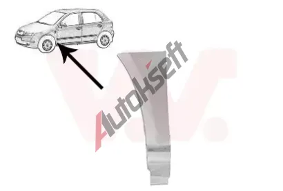 VAN WEZEL Blatnk VAW 7625155, 7625155