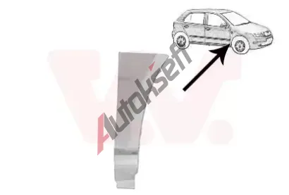 VAN WEZEL Blatnk VAW 7625156, 7625156