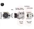 Kompresor klimatizace VAN WEZEL ‐ VAW 7700K034