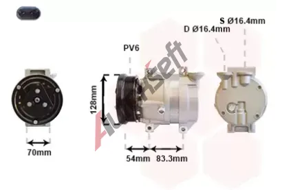 VAN WEZEL Kompresor - klimatizace VAW 8100K071, 8100K071