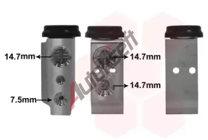 VAN WEZEL Expanzn ventil klimatizace VAW 82001385, 82001385