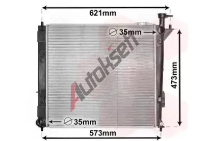 VAN WEZEL Chladi vody VAW 82002346, 82002346
