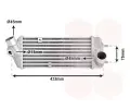 Chladi vzduchu intercooler VAN WEZEL ‐ VAW 82004235