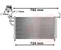 Kondenztor klimatizace VAN WEZEL ‐ VAW 82005315