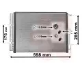 Kondenztor klimatizace VAN WEZEL ‐ VAW 82005373
