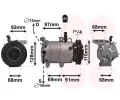 Kompresor klimatizace VAN WEZEL ‐ VAW 8200K412
