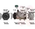 Kompresor klimatizace VAN WEZEL ‐ VAW 8200K414