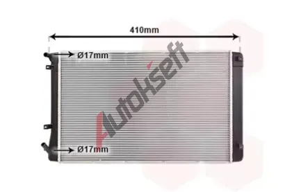 VAN WEZEL Chladi vody VAW 82012722, 82012722