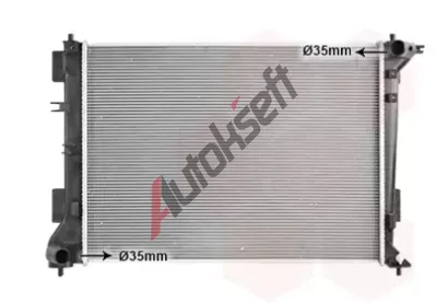 VAN WEZEL Chladič vody VAW 82012728, 82012728 VAN WEZEL Chladič vody VAW 82012728, 82012728