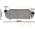 Chladi� vzduchu intercooler&nbsp;VAN WEZEL&nbsp;&dash;&nbsp;VAW 82014702