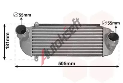 VAN WEZEL Chladič vzduchu intercooler VAW 82014702, 82014702 VAN WEZEL Chladič vzduchu intercooler VAW 82014702, 82014702
