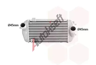VAN WEZEL Chladi vzduchu intercooler VAW 82014709, 82014709