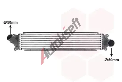 VAN WEZEL Chladič vzduchu intercooler VAW 82014727, 82014727 VAN WEZEL Chladič vzduchu intercooler VAW 82014727, 82014727