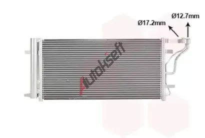 VAN WEZEL Kondenz�tor klimatizace VAW 82015713, 82015713