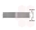 Kondenz�tor klimatizace&nbsp;VAN WEZEL&nbsp;&dash;&nbsp;VAW 82015733